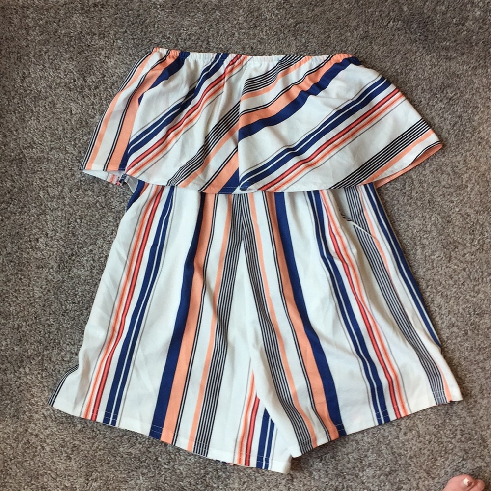 Strapless romper large